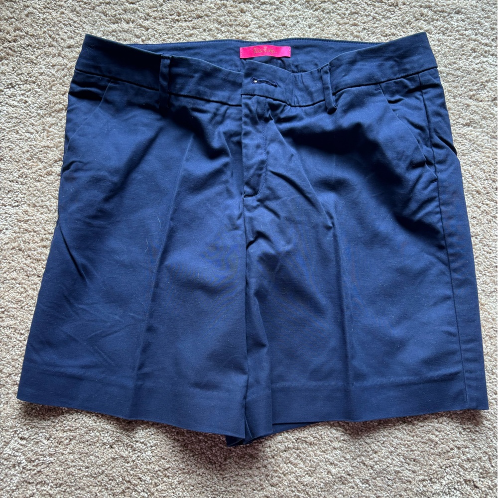 Lilly Pulitzer Navy Blue Shorts